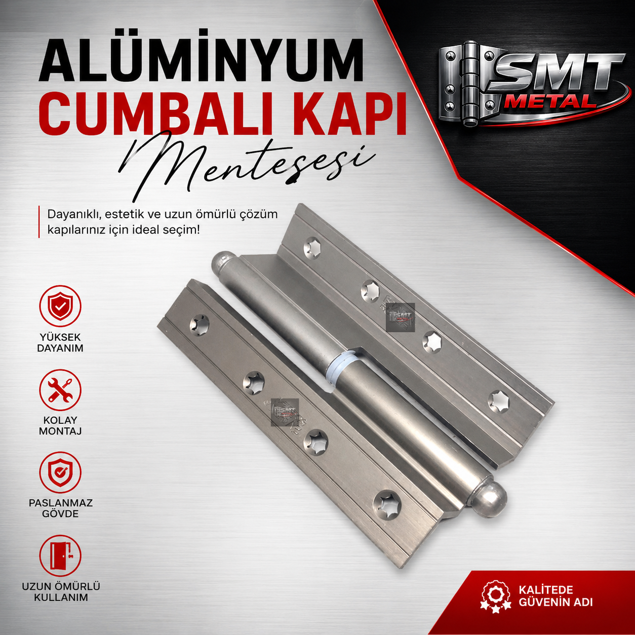 Alüminyum Cumbalı Kapı Menteşesi